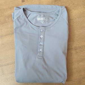 Barbell Apparel Scout Henley 2022 Version - Men's XL - Slate Grey